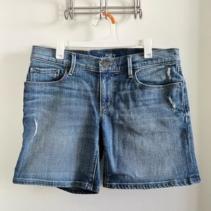 LOFT Midi Denim Shorts